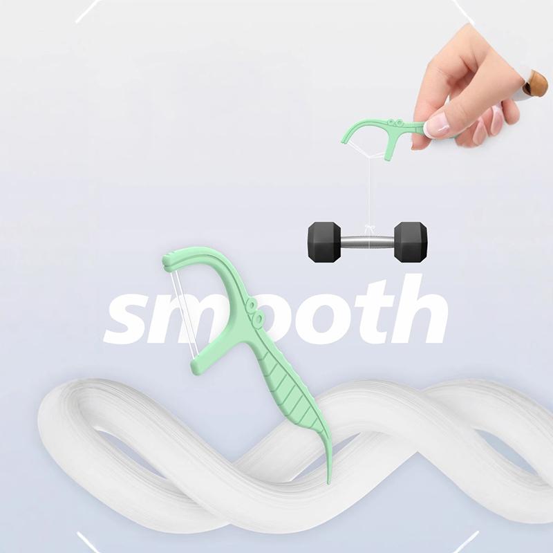 Mint Flavor Floss Stick Adult Home Pack High-Grade Ultra-Fine Teeth Floss Cleaning Home Essential Disposable Floss