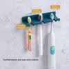 Power Plug Hook Punch-free Universal Toothbrush Multifunctional Steady Wall Hanger for Bathroom