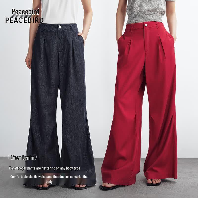 Peacebird Denim Long Pants A3HAG2332 L