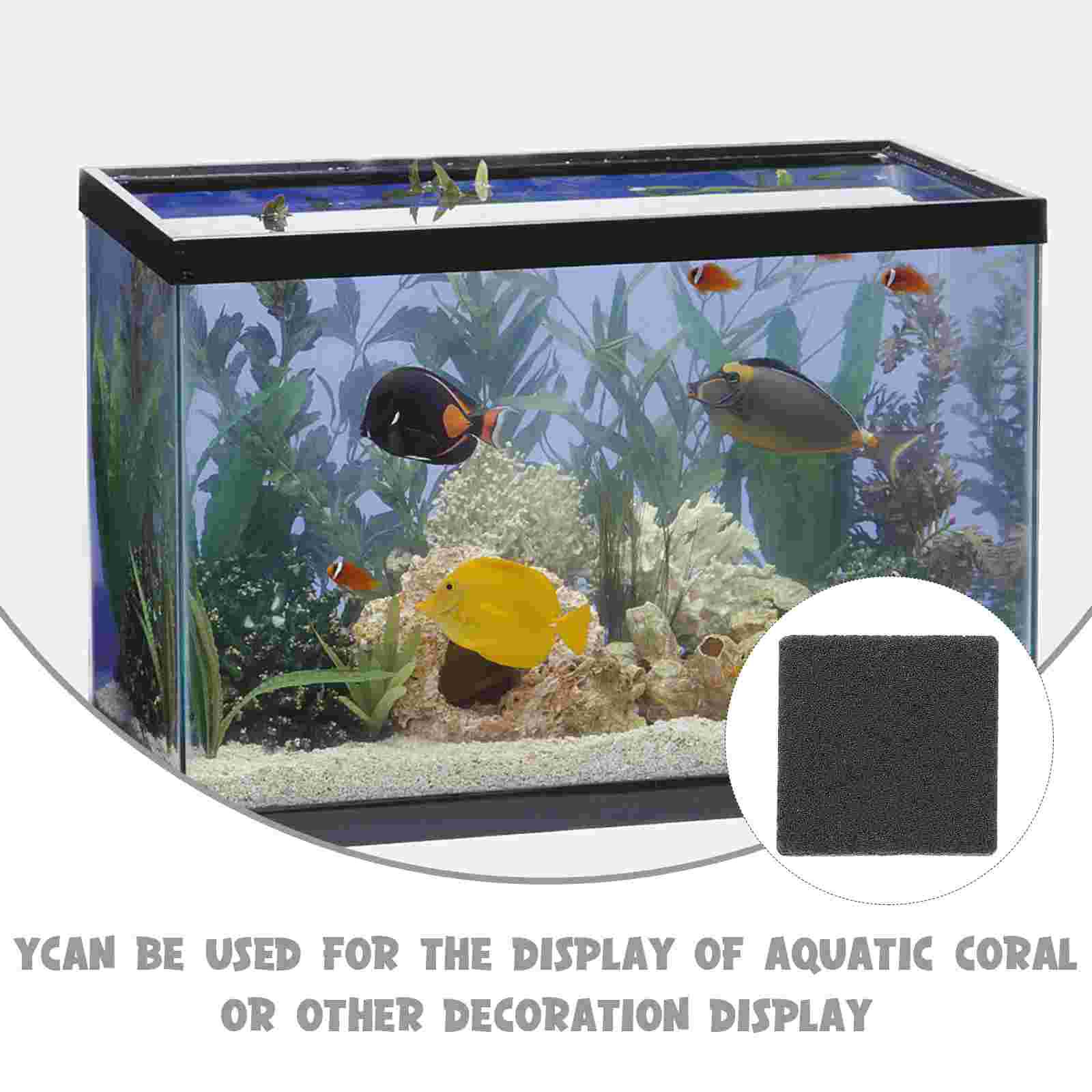 10pcscoral Tiles Aquarium Coral Reef Bases Ceramic Coral Breeding Base grigio