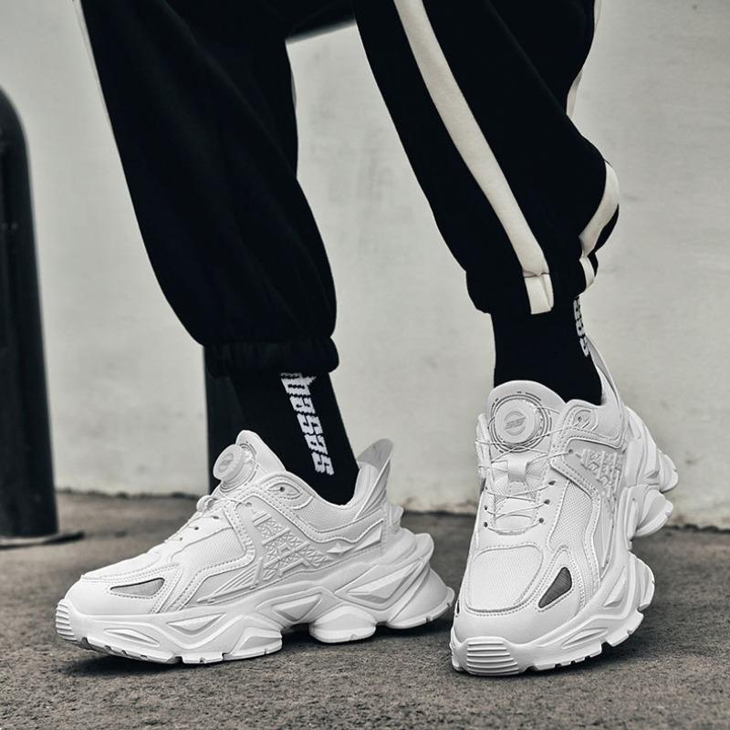 Fashion High Quality Men Luxury Sports Shoes Spring Summer Comfort Soft-sole Air-cushion Running Sneakers Basketball Shoe Tenis Trainers