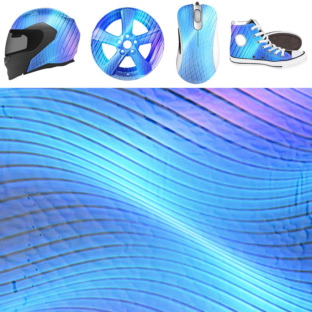 

New 50*100cm Hydrographic Water Transfer Hydrodipping Dipping Film Liquefy Blue