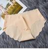 4Pcs/Set Seamless Underwear Silk Women's Panties 3XL Tangas Lady Ruffle Underpants 4 Pieces Girls Briefs Panty Sexy Lingerie 4PC