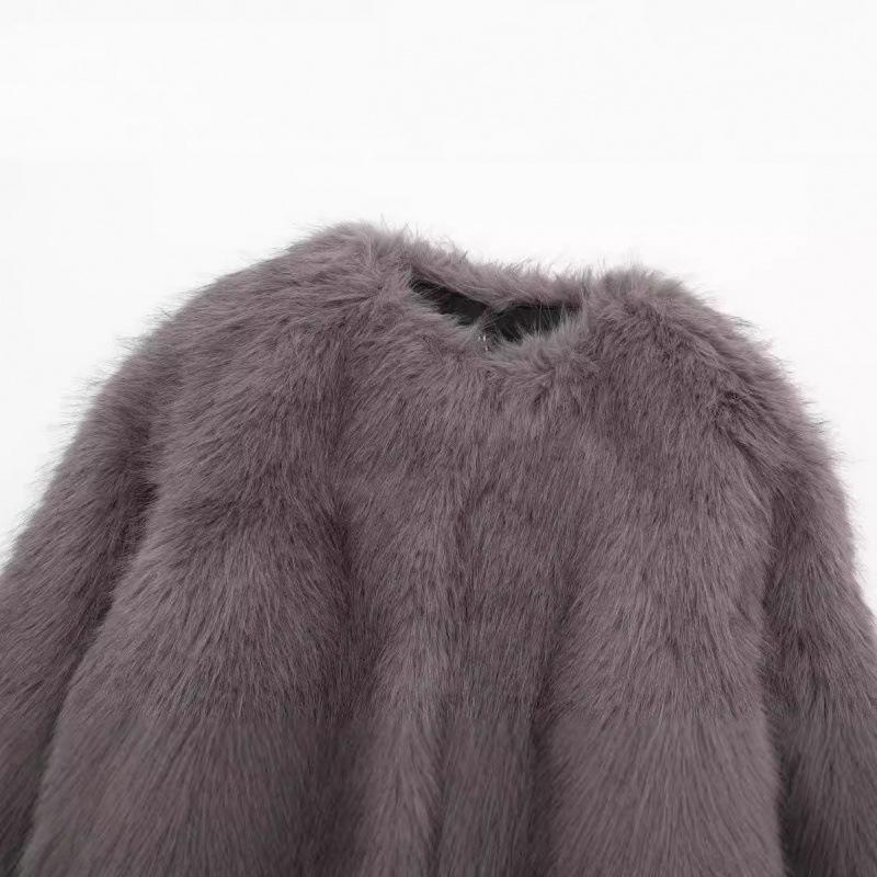 Autumn Faux Fur Short Jacket - European & American Style