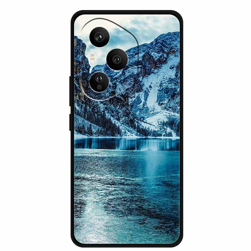 For Honor 400 Pro 5G Case Original Soft Silicone TPU Phone Cases Cover Honor400 Pro DNP-NX9 6.7" Fashion Protector Planet Capa