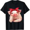 Red Bandanna Pig Funny I Love Piggy T Shirt T Shirt