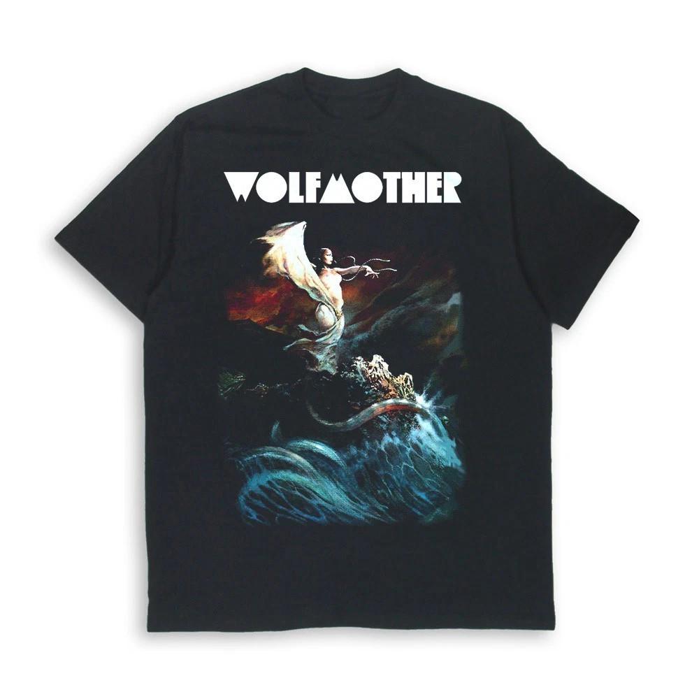 Wolfmother Band Music Concert Black cotton T Shirt Full Size S5XL S