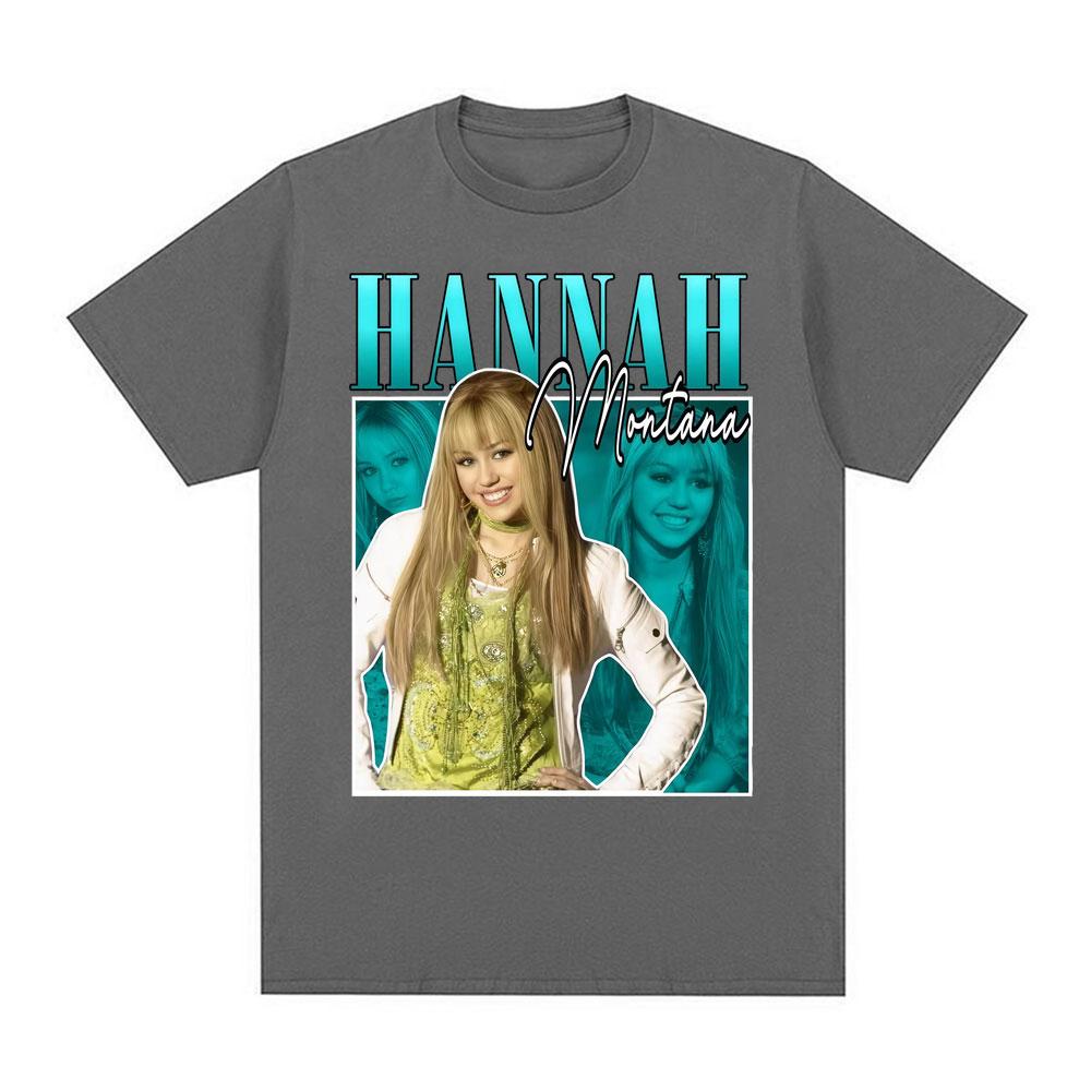 

Hannah Montana 90s Vintage Graphics Tee Shirt Unisex Women Clothing Harajuku High Street Tshirt Fashion Casual Cotton T Shirt Tops 3XL
