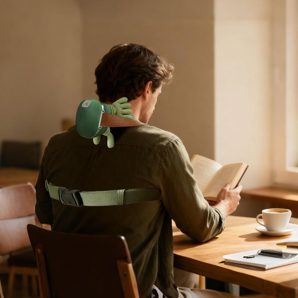 B Ionic Finger Neck Shoulder Massager Wireless With Heat Kneadin G Shoulder Neck Massager Shawl Rechargeable Neck Back Massager