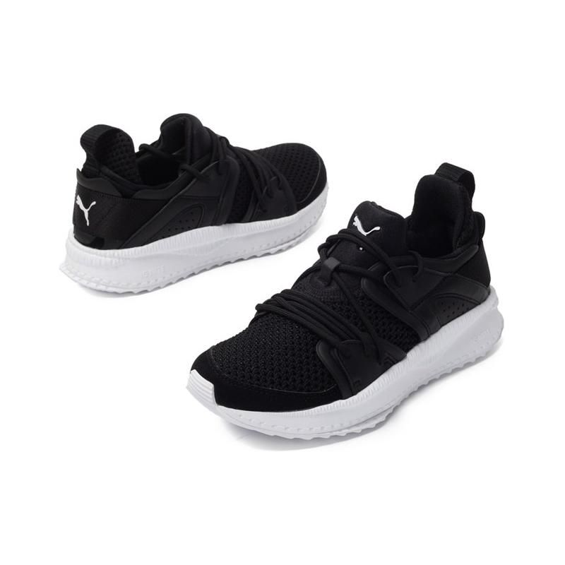 Puma Tsugi Blaze Jr Round Toe Comfortable Low Top Lifestyle Sneakers Women sneakers Black 363954-01
