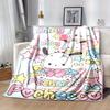 1pc, Sanrio Cute Pochacco Baby Home Decor Flannel Blanket, Perfect Gift for Bedroom, Living Room, Travel, Camping, Car, Beach, Office Nap. Ideal Sofa
