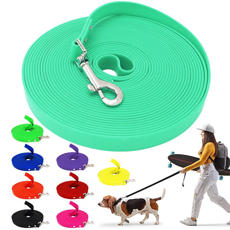 

Waterproof Dog Leash PVC Dog Leash Recall Long Line For Beach,Swimming,Tracking,Training Dogs Lead for Pet,Medium and Large Dogs 1.5cm-3m