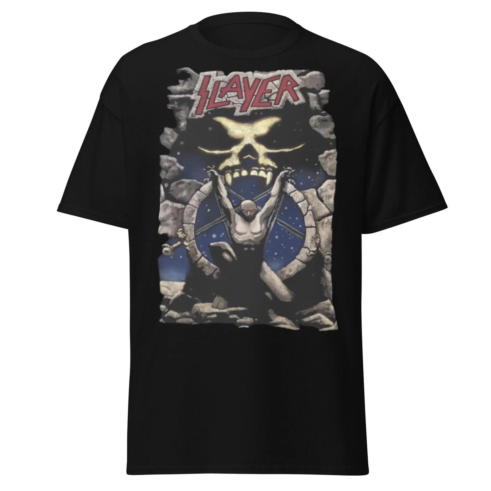 Slayer - Bow Down Jumbo Print T Shirt S