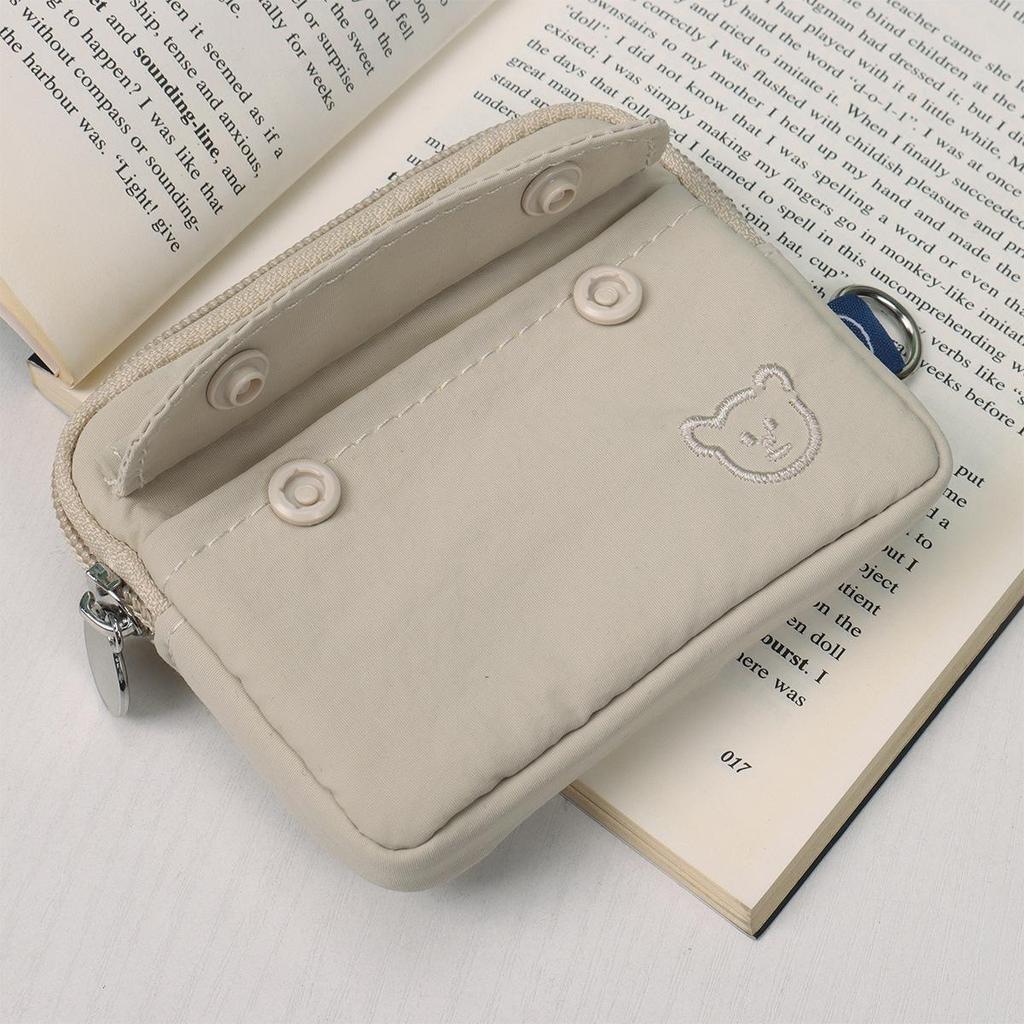 Cute Waterproof Zipper Coin and Card Holder - Large Capacity Clutch Bag