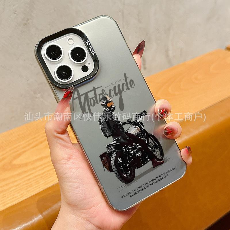 Locomotive boy for iPhone16 Pro mobile phone case Apple 11/12/13/14/15/17 PROMAX hard case