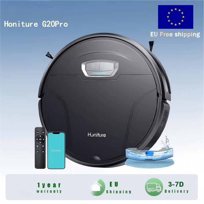 Honiture G20 Pro Robot Vacuum 4500Pa Suction Robot Vacuum Self-Charging Cleaner with App Remote Voice Control Sweeping Robot
