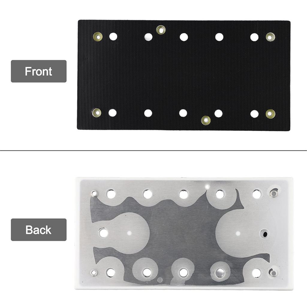 2026 New Sanding Pad Hook&Loop Replacement Plate for Electric Orbital Sander Polishing Backing Sanding Disc 225x115mm