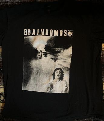 T-shirt Noir Unisexe S-5XL Brainbombs Band Live at Smålands Nation ND1189