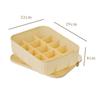 Folding Storage Box Storage Cabinet With Wheels Multifunctional Box With Pulley Household Sorting Wardrobe Organizer Container
