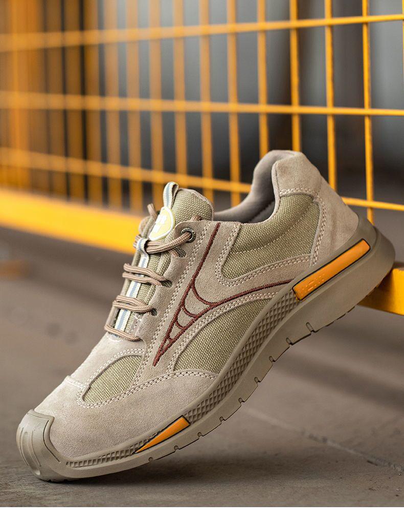 Cross-Border Protective Electrician Safety Shoes: Anti-Smash, Anti-Puncture, Insulated, Breathable, Anti-Odor, Slip-Resistant.