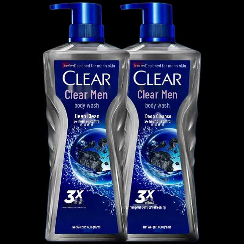 Clear Men Balancing Oil Control Deep Cleansing Shower Gel