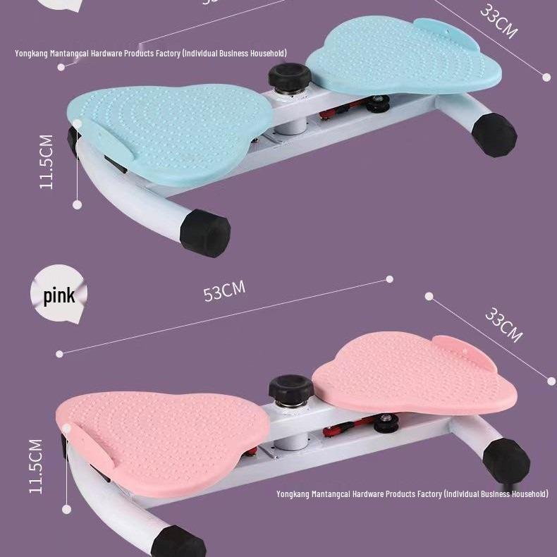 Women's Silent Waist Twisting Disc with Rope: Abdominal Toner, Slimming, Fat Burning, and Shaping Machine