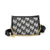 ELLE Monogram Chain Shoulder Bag