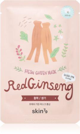 

masque en tissu revitalisant au ginseng TU прозрачный