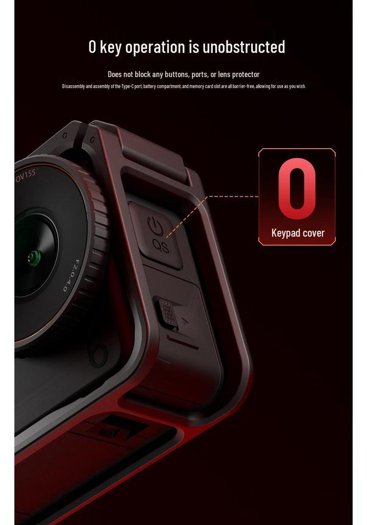 Sidafei AC24 ACTION6 Sports Camera Protective Frame - Vlog Accessories Rabbit Cage
