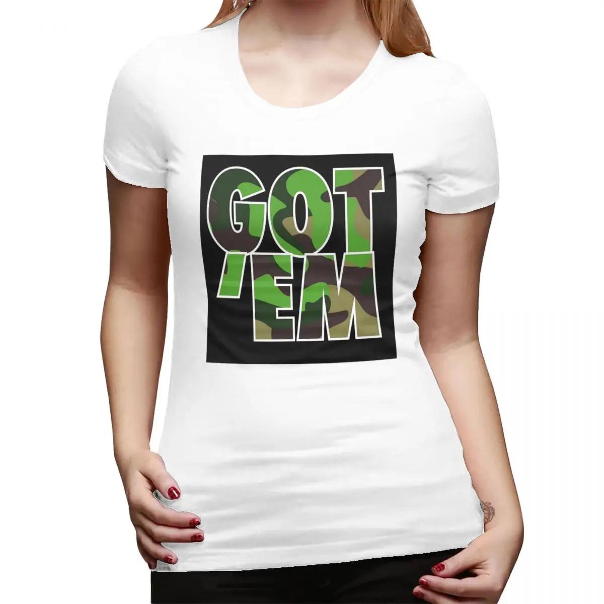 

Got Em TShirt for Women ONeck Streetwear T Shirts Womens Short Sleeve Summer Clothes Tops S