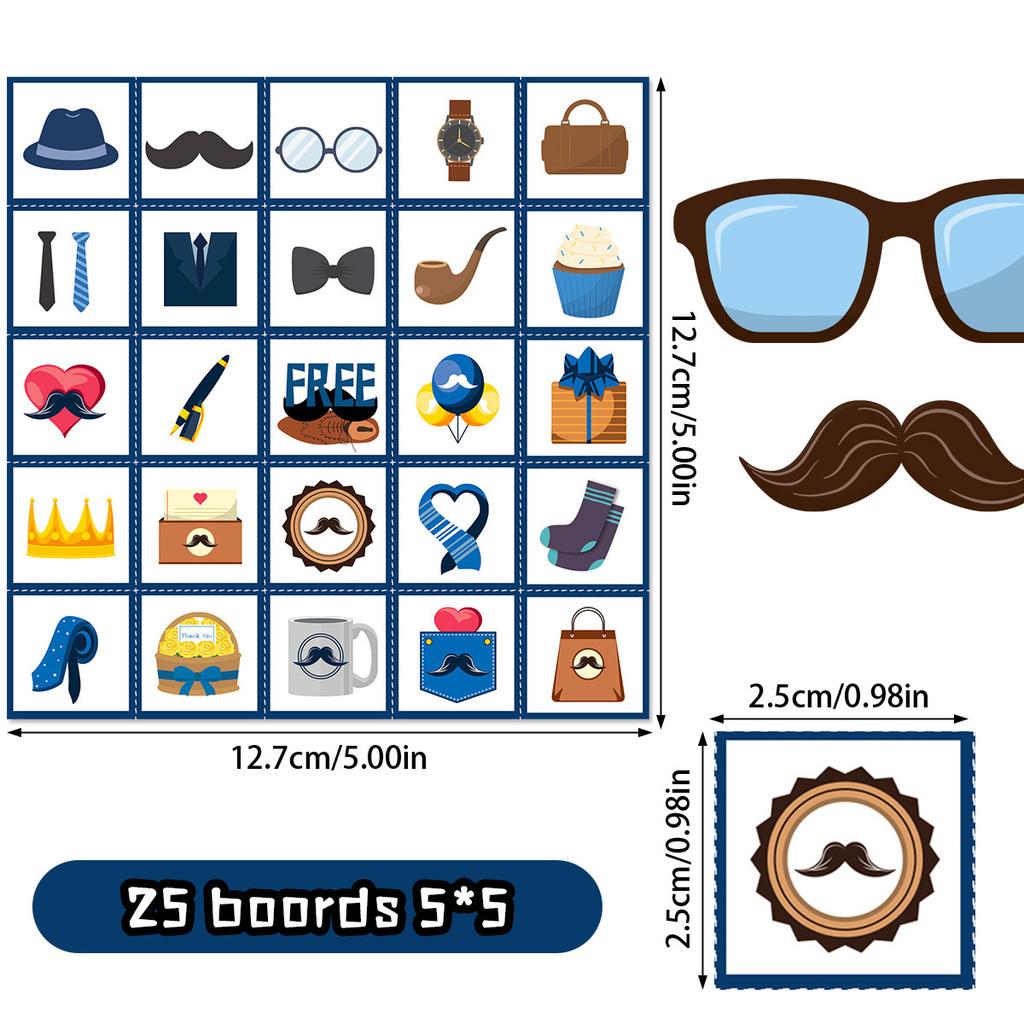 Father Day Themed Parentchild Interactive Entertainment Tabletop Game Card