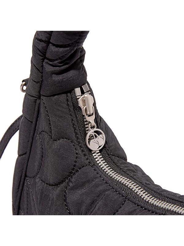 Kirsh Cherry Quilted Two-Way Bag [Black]