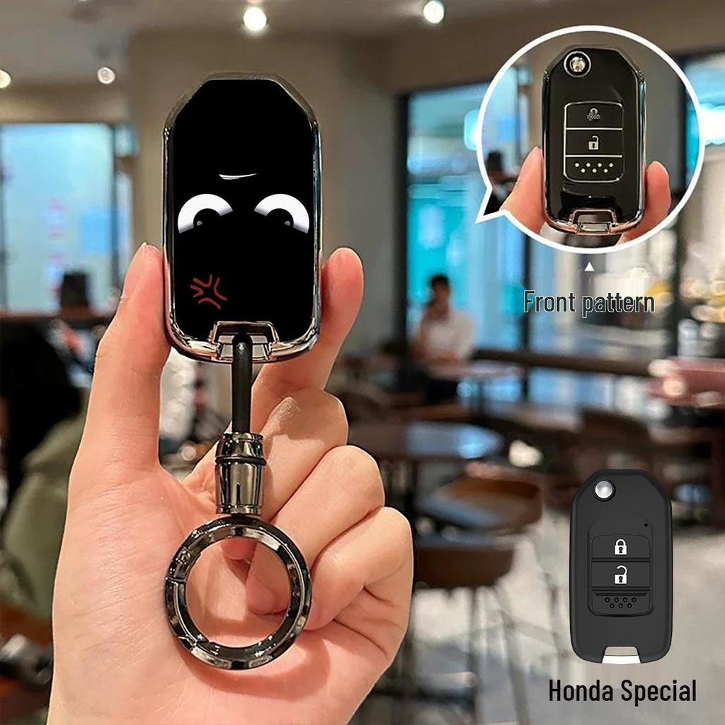 Honda Key Cover for Accord, Fit, Civic, Avancier, XR-V, Vezel, CR-V, and Breeze