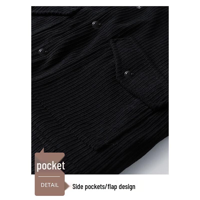 ROMON Men's Casual Lapel Windproof Jacket