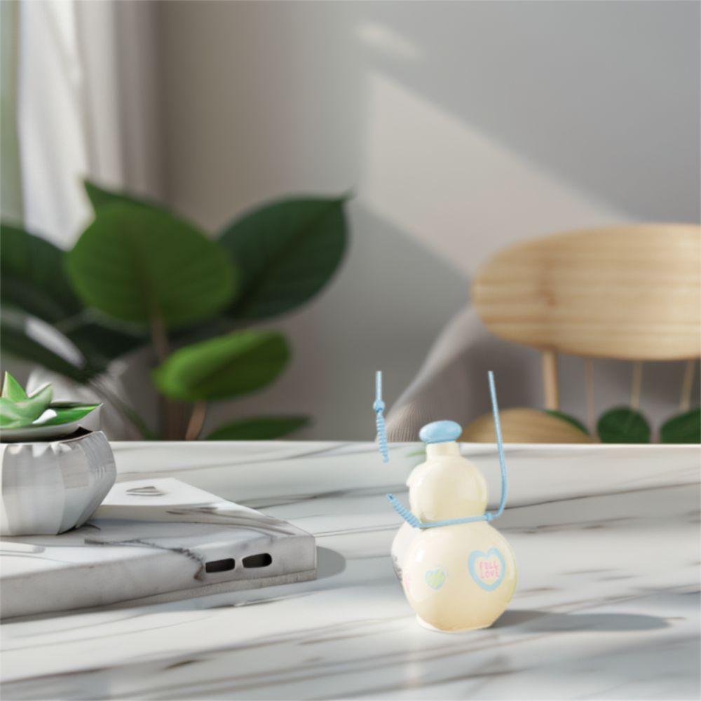 Plastic Gourd Water Bottle Large Capacity Water Cup Cute Sport Bottle Office