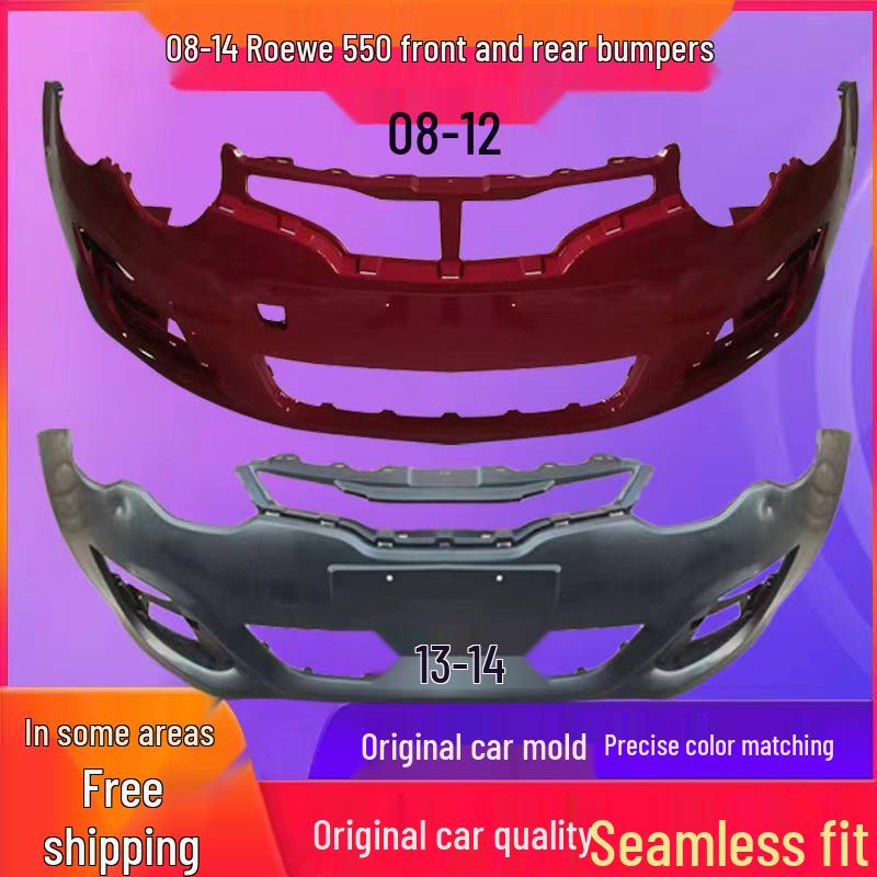 Compatible Roewe 550 Front Bumper for 2008-2016 Models, Front and Rear Bumper Set
