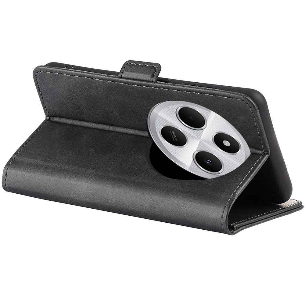 For Xiaomi Poco C75 4G/Redmi 14R 5G/14C 4G Stand Case Calf Texture Leather Wallet Phone Cover