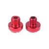 2Pcs Motorcycle Cnc Aluminum Alloy M8 M10 Rear View Mirror Hole Plugs Screws Rearview Mirror Holder Motorcycle Accessories