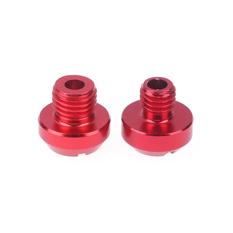 2Pcs Motorcycle Cnc Aluminum Alloy M8 M10 Rear View Mirror Hole Plugs Screws Rearview Mirror Holder Motorcycle Accessories