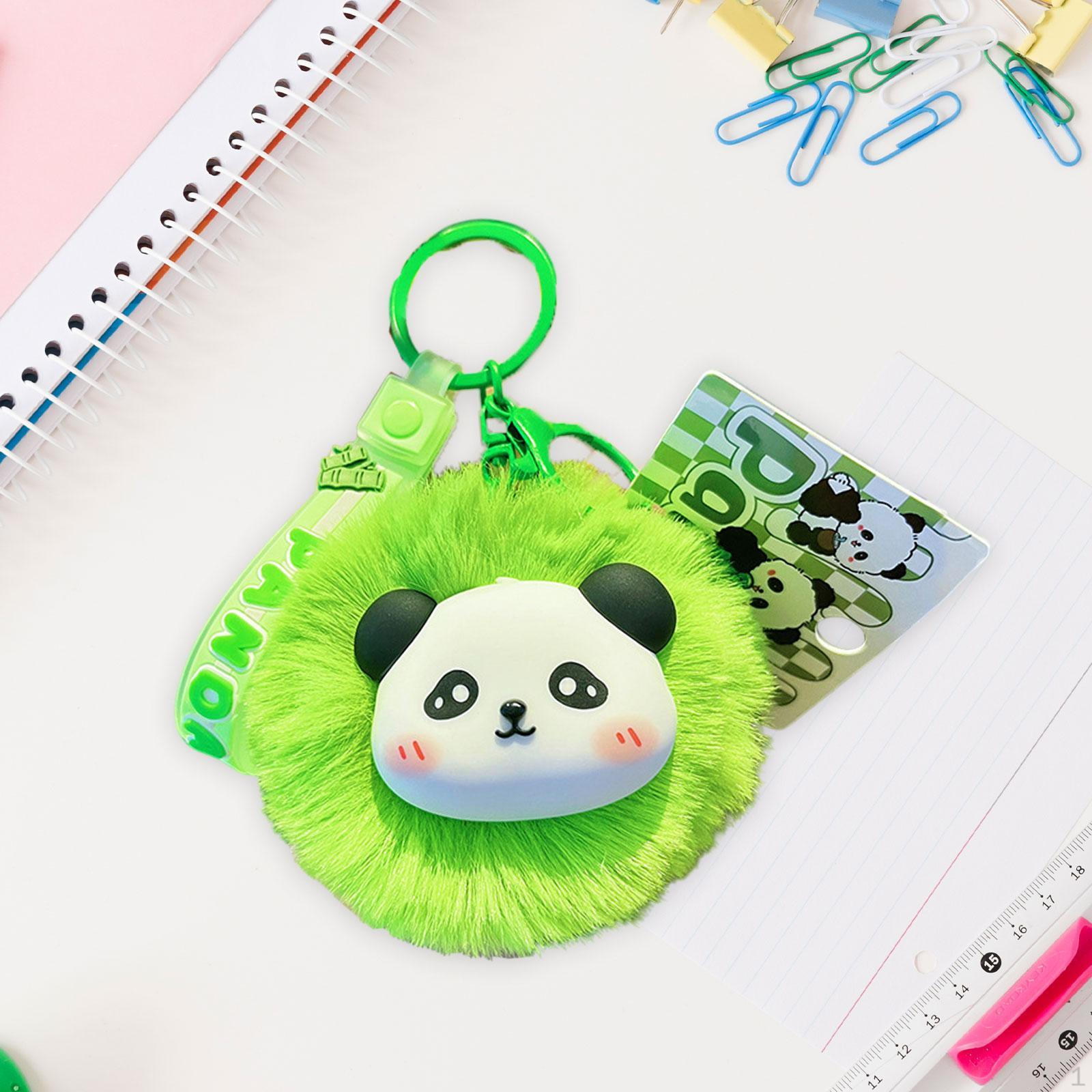 

Кукла панда брелок эстетическая сумка кулон для кошелька брелок телефон цепочка рюкзак зелёный
