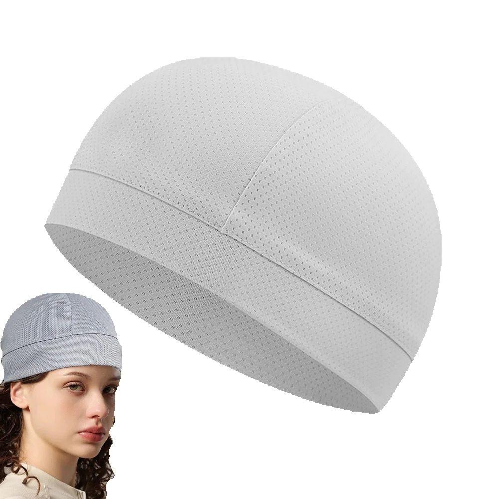 Summer Cycling Cap Motorcycle Absorb Sweat Cycling Running Helmet Liner Caps Breathable Lightweight Cooling Hiking Beanie
