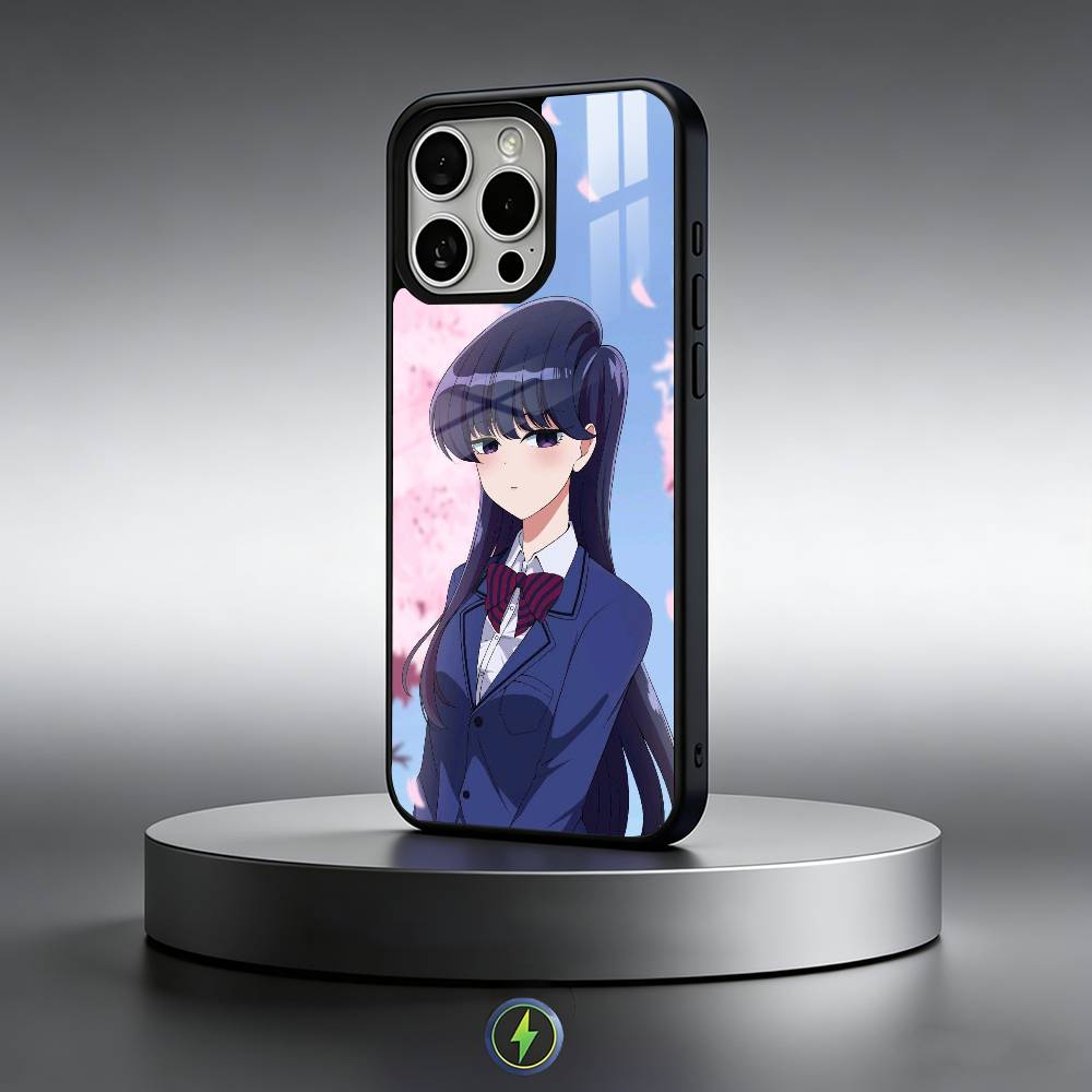 

K-Komi C-Cannot Communicate Phone Case For iPhone17,16,15,14,13,12,11 Plus,Pro Max Magnetic For Magsafe Wireless Charging iPhone12