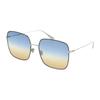 Stellaire 1 Square Two-Tone Gradient Fashion Silver Square Sunglasses Men Sunglasses DIORSTELLAIRE1-84J84