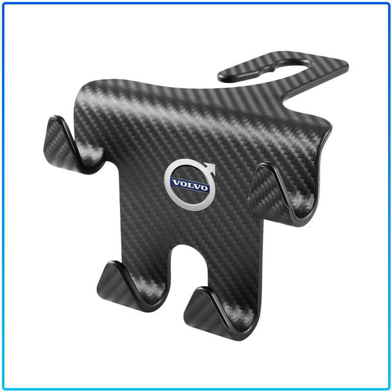 Multi-Purpose Car Seat Headrest Hook Mobile Phone Holder Caps For Volvo XC60 XC90 S60 S80 S40 V40 V60 V70 V50 XC70