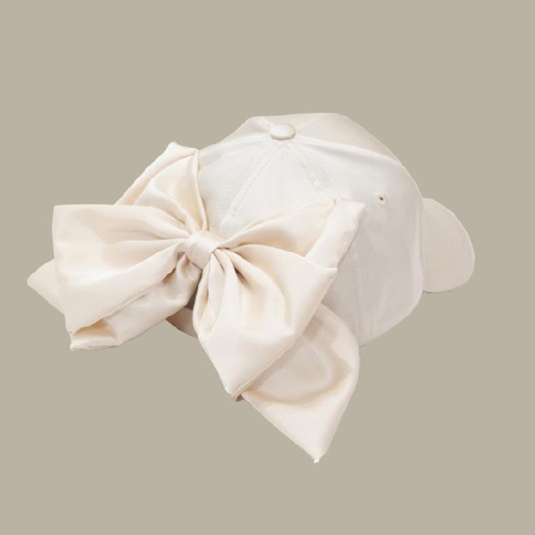 Oversize Bowknot Baseball Caps Comfortable Beach Getaways Summer Hat for Adult