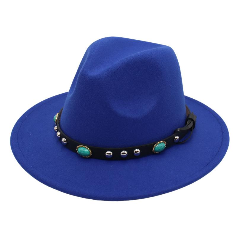 British Top Hat Jazz Fedora Hat Western Cowboy Hat Knight Hat