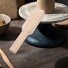 Beech Wood Pottery Paddle Tool for Clay Sculpting and Smoothing Natural Texture Ergonomic Flat Board Design DIY Ceramic Art