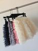 Korean Princess Rich Girl Style High Waist A-line Fluffy Mesh Skirt - Multi-layer Short Cake Skirt for Women