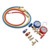 Air Conditioning Pressure Gauge R410 22 134A 3 Way AC Diagnostic Manifold Gauge Tube Set for Freon
