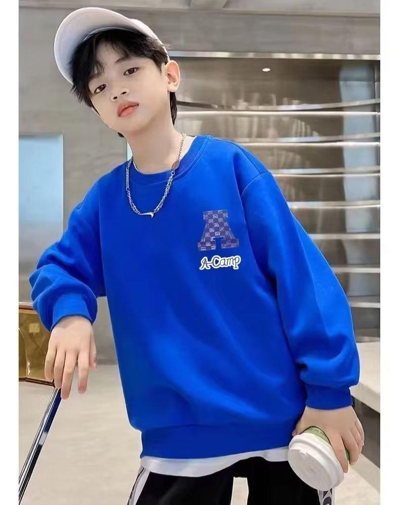 Boys' Trendy Sweatshirt - Autumn/Winter 2023 Casual Fashion Top
